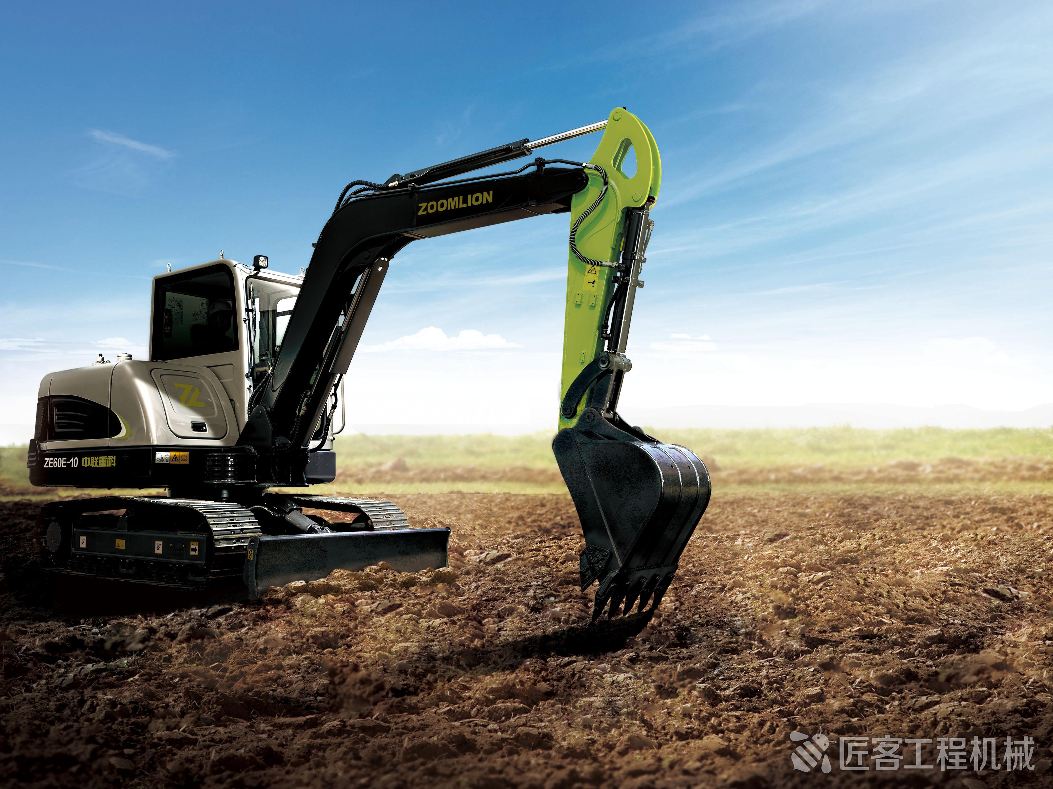 靈動(dòng)有我 中聯(lián)重科ZE60E-10型履帶式挖掘機(jī)榮登Top50，獲“中國(guó)工程機(jī)械”權(quán)威認(rèn)可